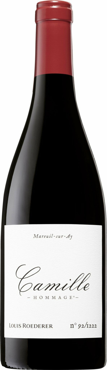 Louis Roederer Camille Les Charmonts rouge Hommage AC Côteaux Champenois