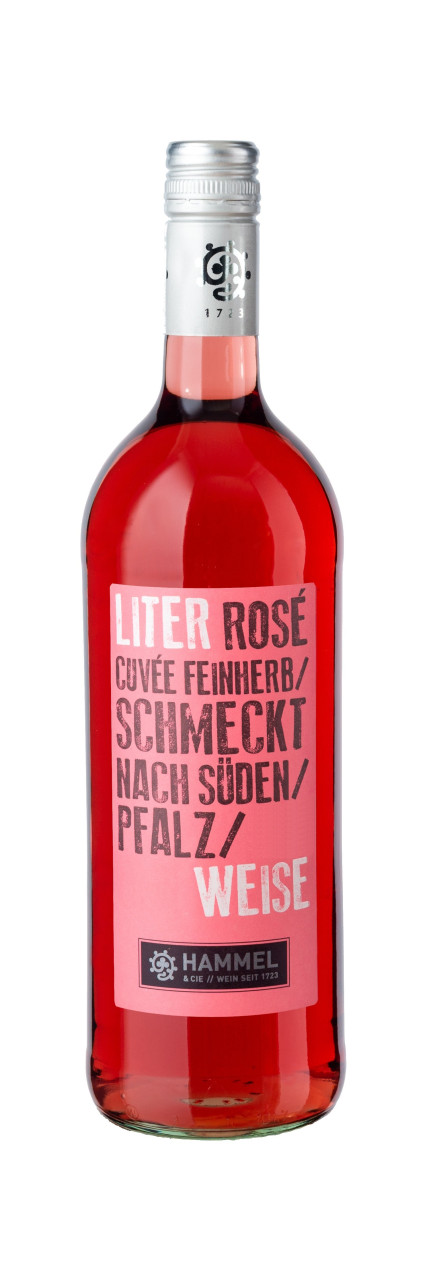 Hammel Literweise Cuvée Rosé feinherb 1 Liter
