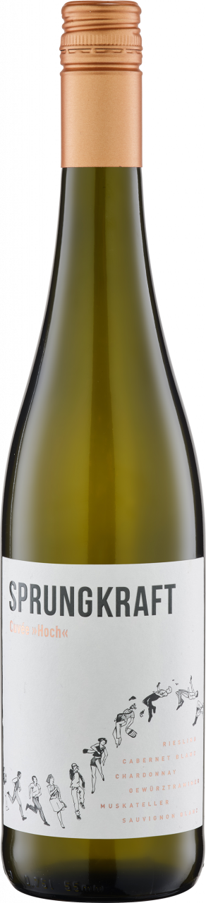 Sprungkraft Cuvée weiss "Hoch"