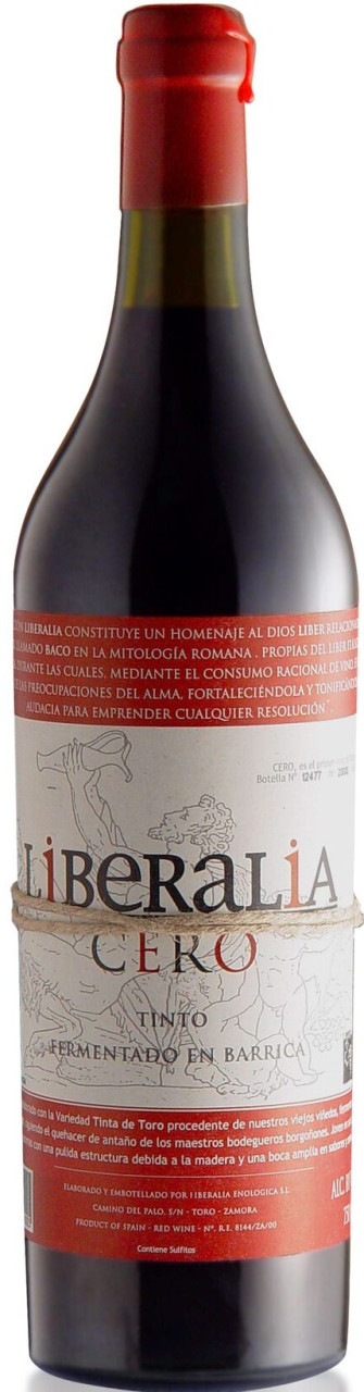 CERO Tinto D.O Toro. Liberalia Enológica