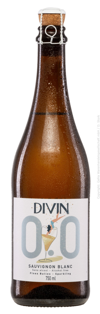Divin NoLow Divin Sparkling Sauvignon Blanc 0.0% alkoholfrei