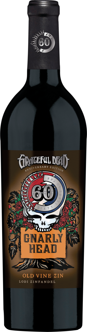 Delicato Family Wines Gnarly Head Grateful Dead Old Vine Zinfandel