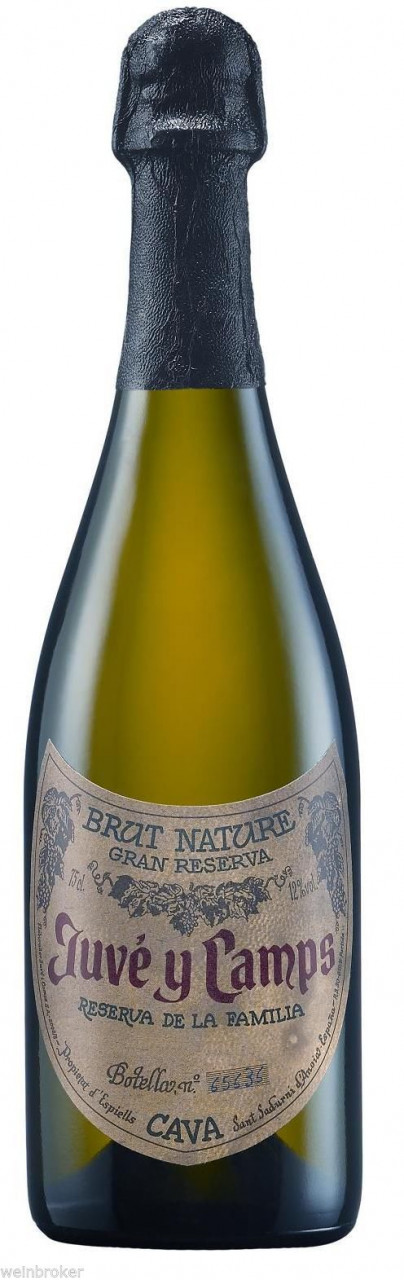 Juvé & Camps Cava Gran Reserva Brut Nature Reserva De La Familia