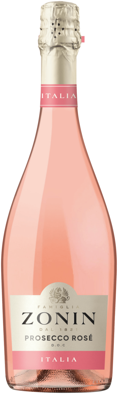 Zonin Prosecco Spumante DOC Extra Dry Millesimato Rosato