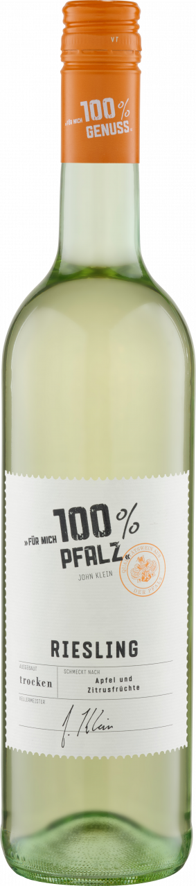 Für mich 100% Pfalz Riesling trocken