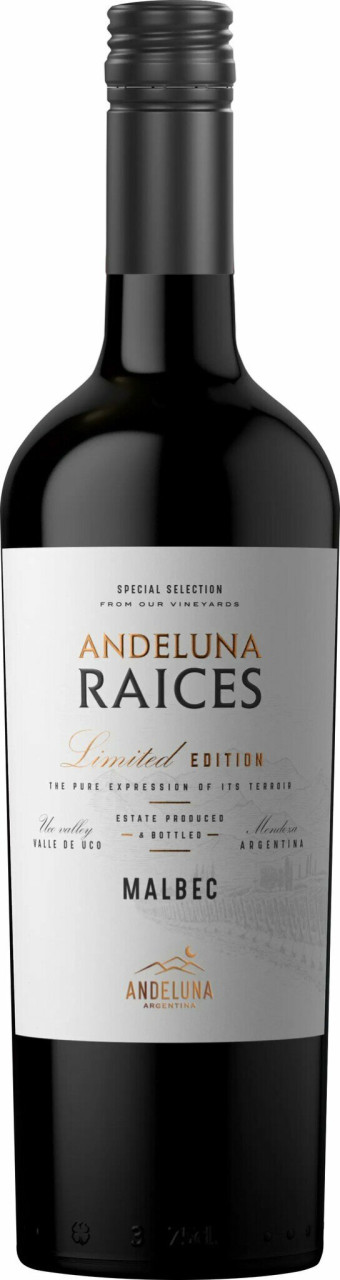 Andeluna Raices Malbec WO Mendoza