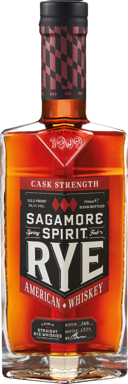 Sagamore Cask Strength Rye Whiskey
