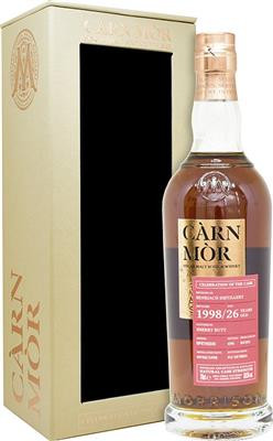 Morrison Scotch Whisky Distillers Càrn Mòr COC Benriach 1998