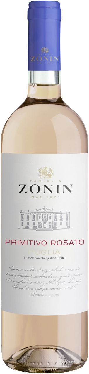 Zonin Classici Primitivo Puglia Rosato IGT