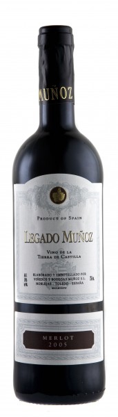 2015 Legado Munoz Merlot Rotwein Finca Munoz Vino de Tierra de Castilla