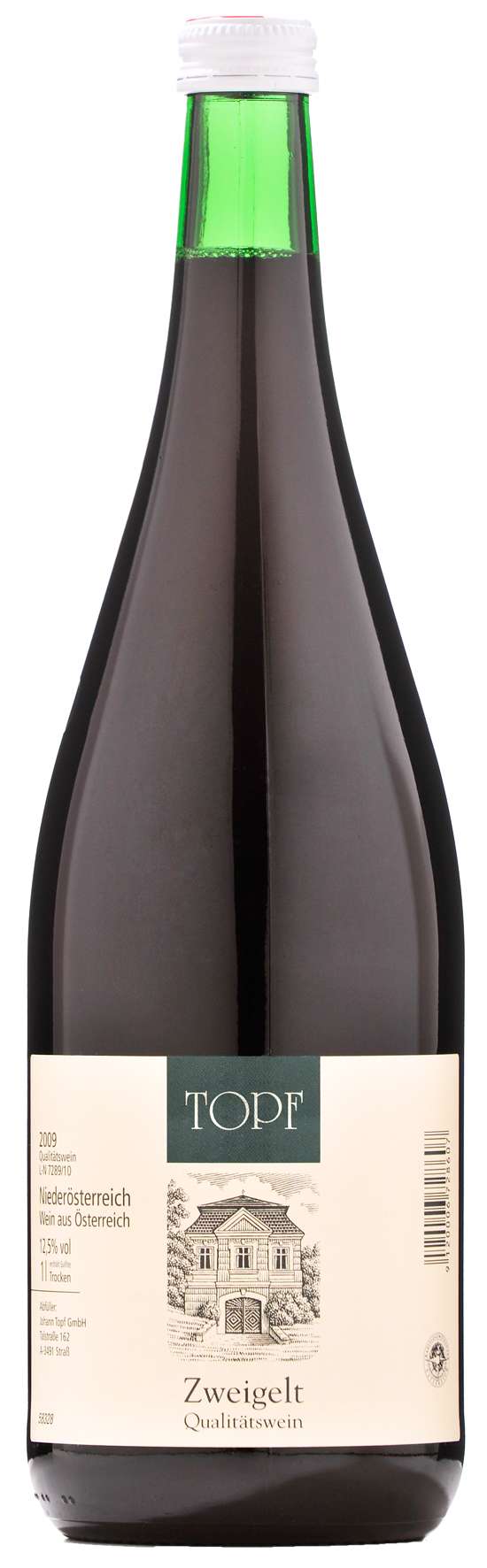 Johann Topf ZWEIGELT 1,0l | Rotwein | Alle Weine | Weine | Terra-Vinum