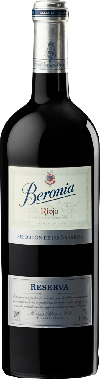 Beronia Rioja Reserva Selección De 198 Barricas