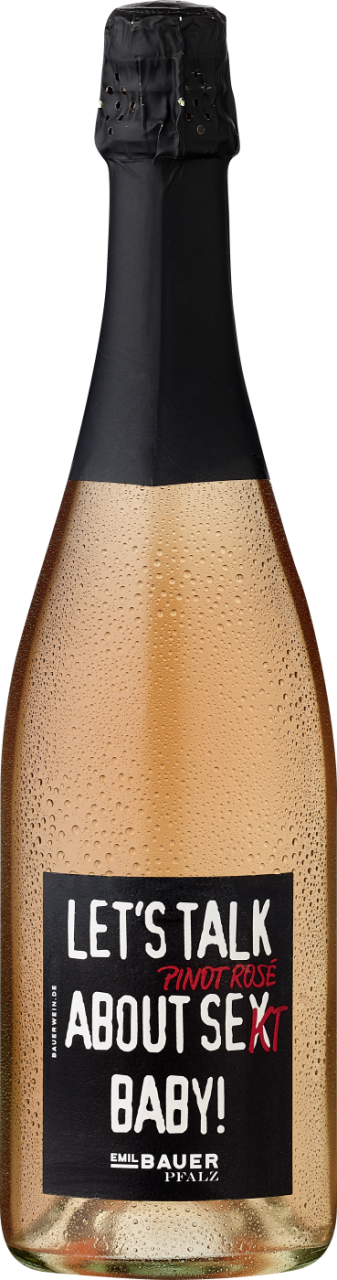 Emil Bauer & Söhne Let’s Talk About Pinot Rosé Sekt Baby!