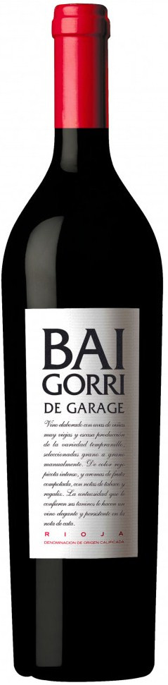 Baigorri De Garage Rioja