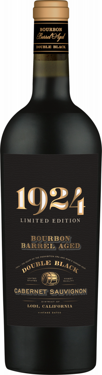 1924 Wines Double Black Bourbon Barrel Aged Cabernet Sauvignon