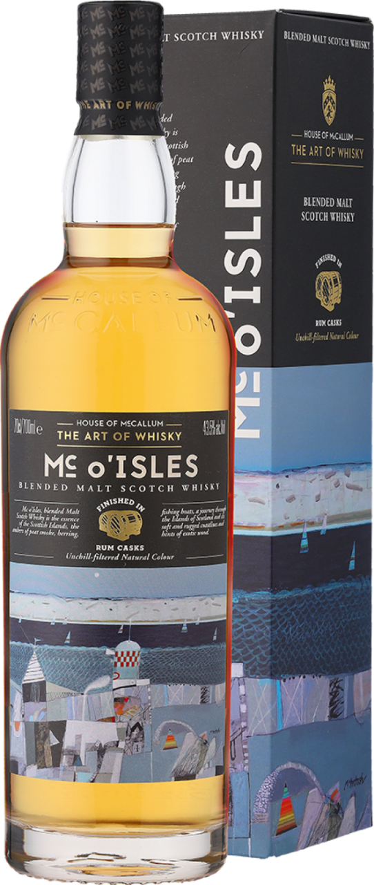 House of McCallum McO’Isles Rum Cask Finish Blended Malt Scotch Whisky