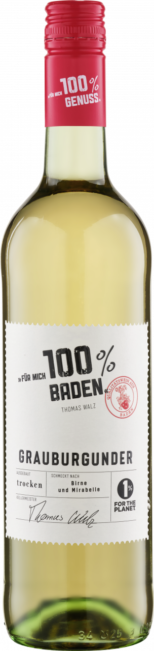 Für mich 100% Baden Grauburgunder