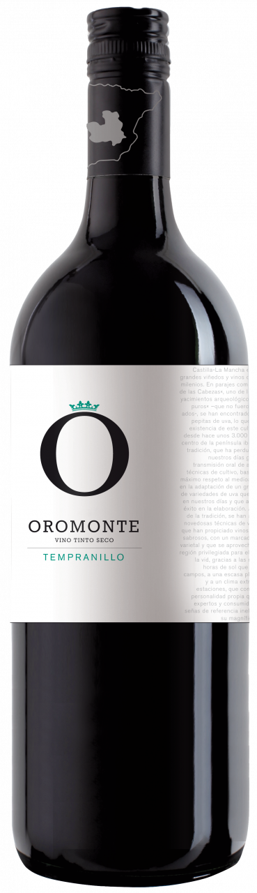 OROMONTE SEMI-DULCE 1,0 LTR. NAVARRO LOPEZ Valdepenas D.O.