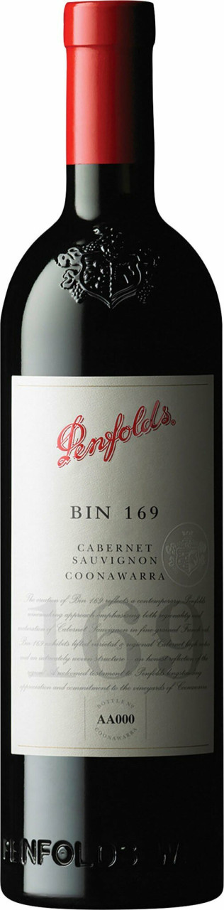 Penfolds Bin 169 WO Coonawarra Valley