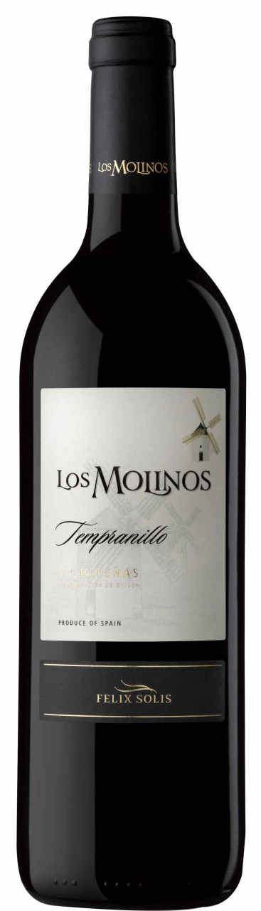 Los Molinos Tempranillo Valdepenas D.O. Felix Solis