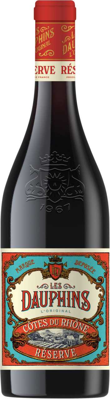 Cellier Des Dauphins Les Dauphins Côtes du Rhône Réserve Rouge