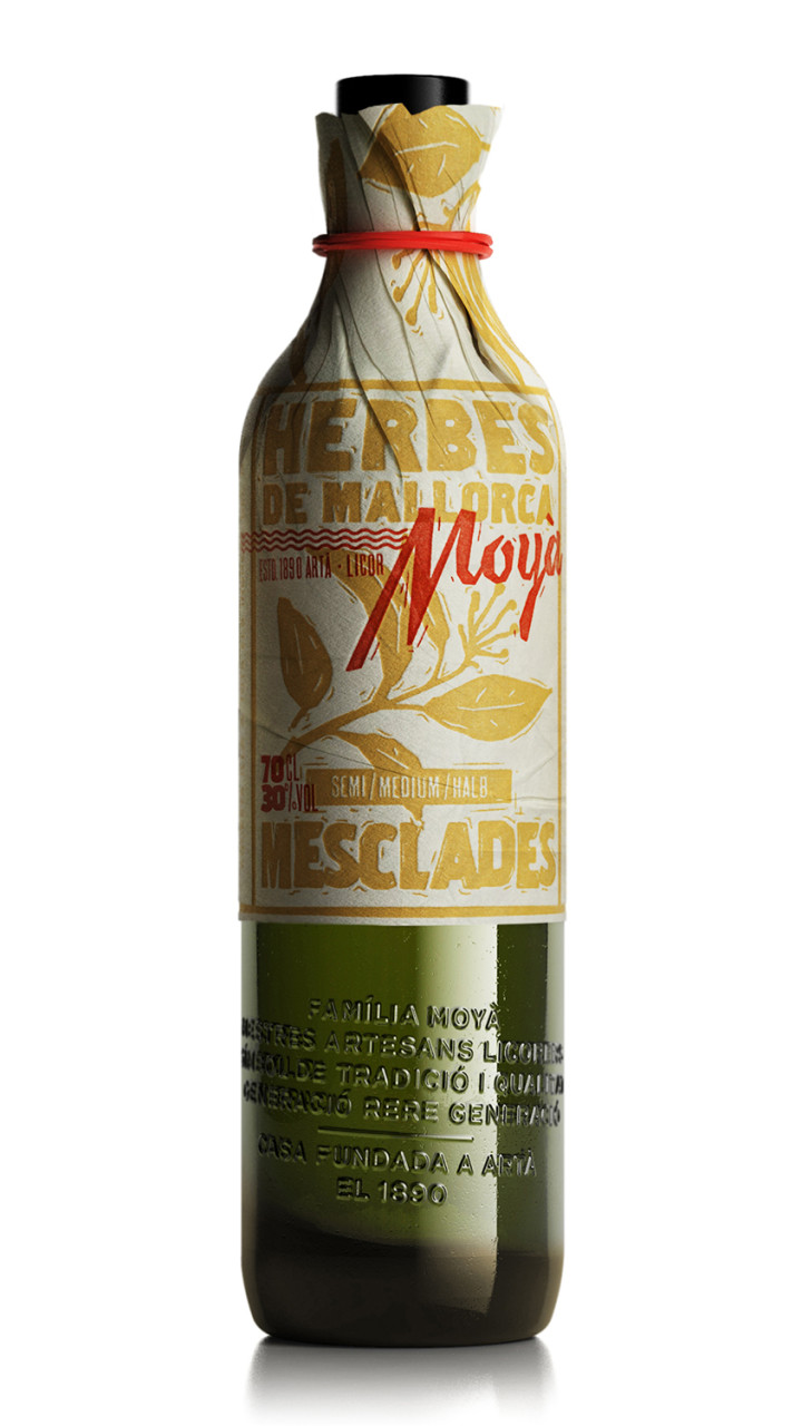 Licors Moyà Herbes Mesclades Semi Anisschnaps