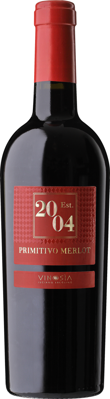 Vinosia Est. 2004 Primitivo Merlot Salento IGT