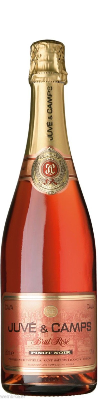 Juvé & Camps Cava Pinot Noir Rosé Brut