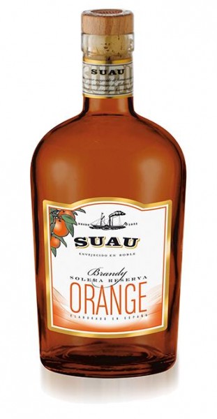 Brandy Suau Orange Mallorca , 37 Vol.% 0,7 l Flasche