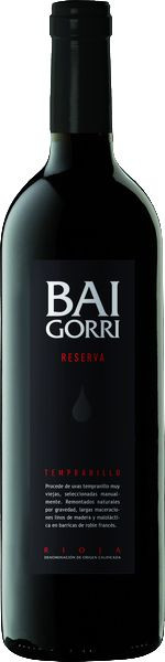 Baigorri Reserva Rioja Tempranillo