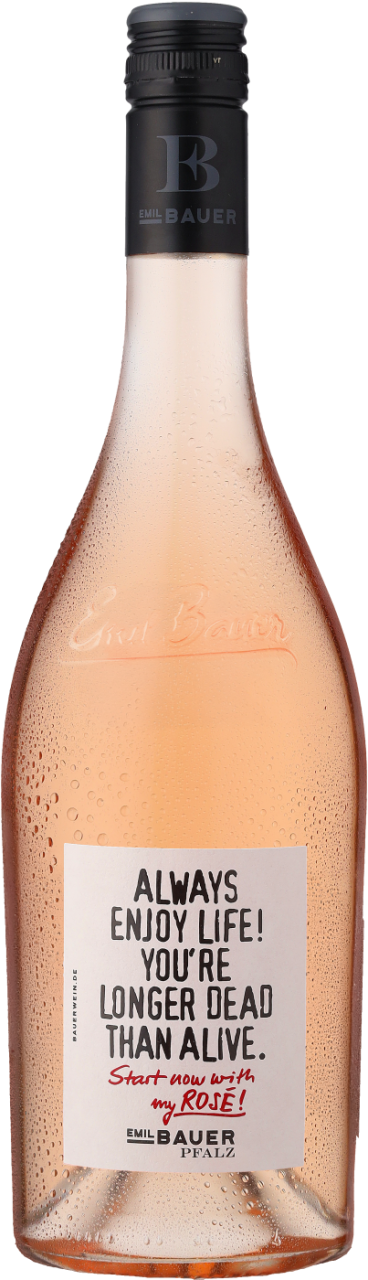 Emil Bauer & Söhne Always Enjoy Life - You're Longer Dead Than Alive Pinot Noir Rosé