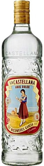 Anis La Castellana Dulce 35 % vol. suess 0,7 l Span. Likör