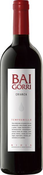 Baigorri Crianza Tempranillo