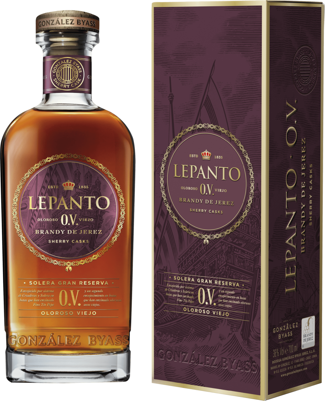 González Byass Lepanto Solera Gran Reserva O.V.