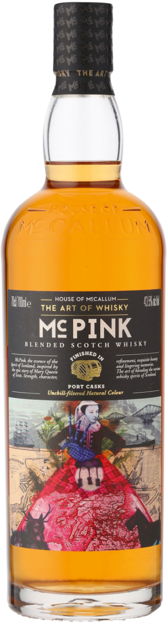 House of McCallum McPink Blended Scotch Whisky